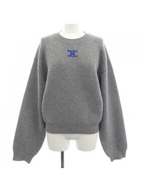 Celine Triomphe Jacquard Knit Sweater